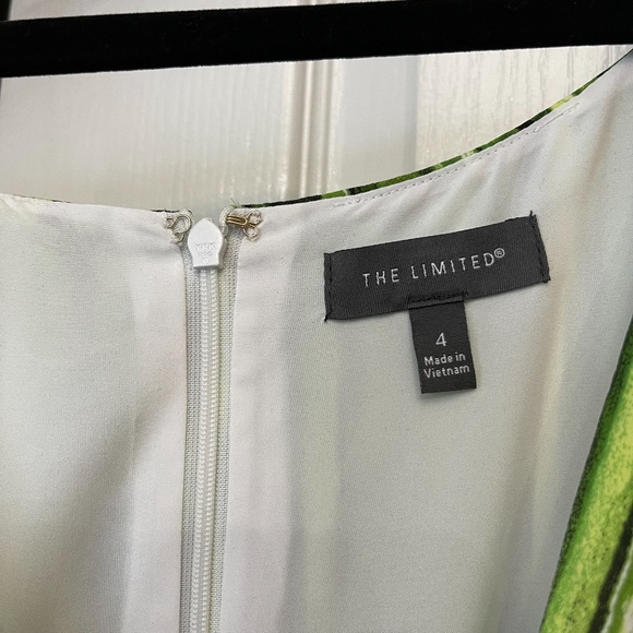 The Limited Vibrant Green Striped Flowy Dress - Picture 3 of 10